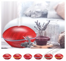 SIXTOL SIXTOL Stone Aroma diffúzor, piros fa, 500 ml Háztartás / Otthon / Kültér - Egyéb háztartási termék - 526092