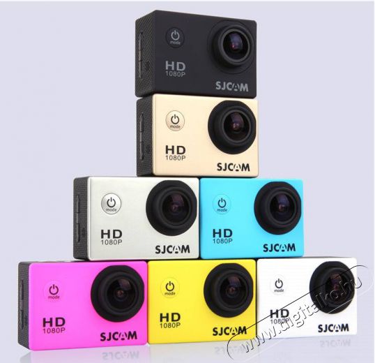 SJCAM SJ4000 FullHD sportkamera - piros Fényképezőgép / kamera - Sport kamera - 1080p Full HD felbontású - 303434