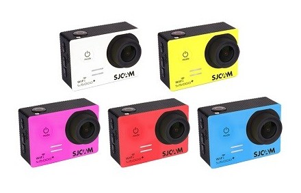 SJCAM SJ5000+ Plus FullHD sportkamera - piros Fényképezőgép / kamera - Sport kamera - 1080p Full HD felbontású - 303449