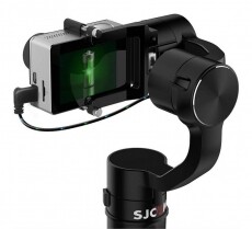 SJCAM SJ-GIMBAL 3 tengelyes elektronikus stabilizátor sportkamerákhoz Fotó-Videó kiegészítők - Állvány - Kamera stabilizátor - 338488