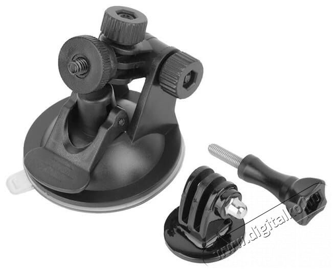 SJ/GP 59C gépjármű konzol 7 cm vákuumos talppal, rövid karral, sportkamerához Fényképezőgép / kamera - Sport kamera tartozékok - Rögzítő / adapter - 336300