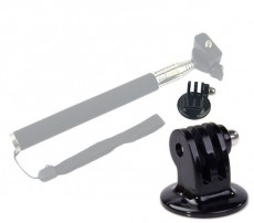 SJ/GP 03 fekete "tripod" adapter sportkamerához Fényképezőgép / kamera - Sport kamera tartozékok - Rögzítő / adapter - 303755