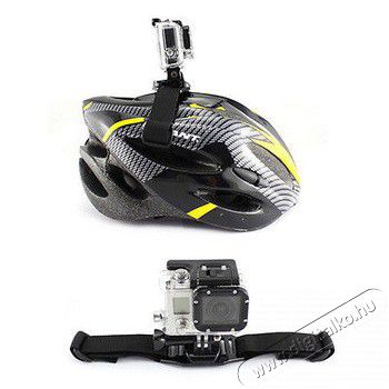 SJ/GP 06 sisakrögzítő heveder sportkamerához Fényképezőgép / kamera - Sport kamera tartozékok - Rögzítő / adapter - 303757