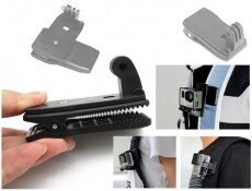 SJ/GP 108 közepes méretű rögzítőcsipesz, rögzítő konzollal sportkamerához Fényképezőgép / kamera - Sport kamera tartozékok - Rögzítő / adapter - 303769