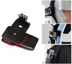 SJ/GP 108 közepes méretű rögzítőcsipesz, rögzítő konzollal sportkamerához Fényképezőgép / kamera - Sport kamera tartozékok - Rögzítő / adapter - 303769