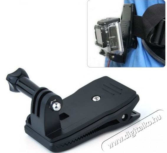 SJ/GP 108 közepes méretű rögzítőcsipesz, rögzítő konzollal sportkamerához Fényképezőgép / kamera - Sport kamera tartozékok - Rögzítő / adapter - 303769