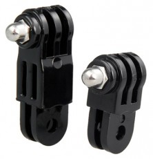 SJ/GP SJ/GP-19B 2 db egyirányú egyenes toldó elem sportkamerához (SJCAM, GoPro) Fényképezőgép / kamera - Sport kamera tartozékok - Rögzítő / adapter - 303805