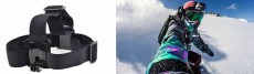 SJ/GP 24 elasztikus fejheveder csúszásgátló felülettel Fényképezőgép / kamera - Sport kamera tartozékok - Rögzítő / adapter - 303810