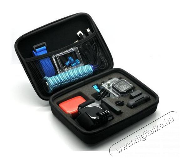 SJ/GP SJ/GP-75 kameratartó táska, kis méret (17x12x7 cm) sportkamerához (SJCAM, GoPro) Fényképezőgép / kamera - Sport kamera tartozékok - Tok - 303833