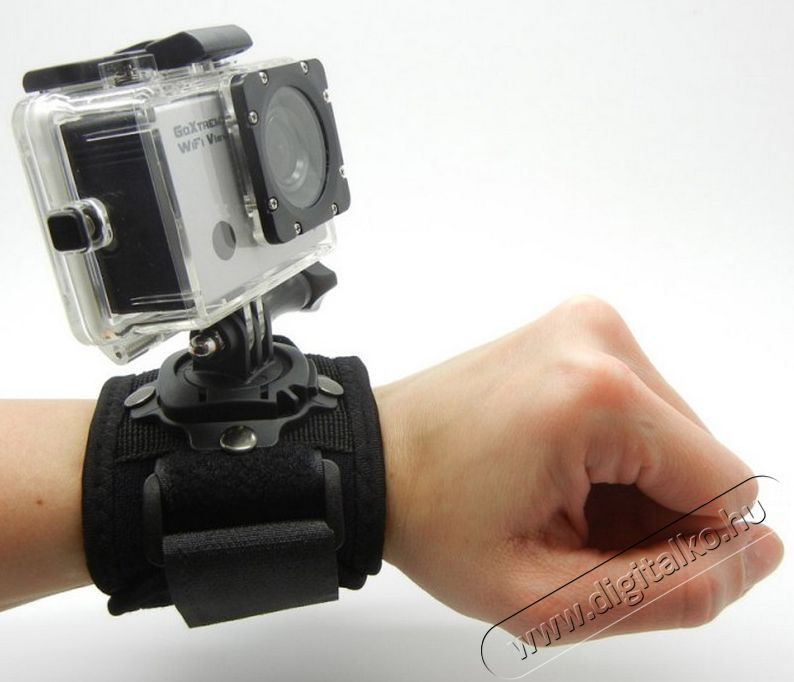 SJ/GP 90 elasztikus csuklóheveder 360 fokban forgatható Fényképezőgép / kamera - Sport kamera tartozékok - Rögzítő / adapter - 303843