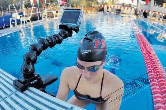 SJ/GP 91 flexibilis, 6 csuklótagos konzol nagyméretű rögzítő csipesszel Fényképezőgép / kamera - Sport kamera tartozékok - Rögzítő / adapter - 303844