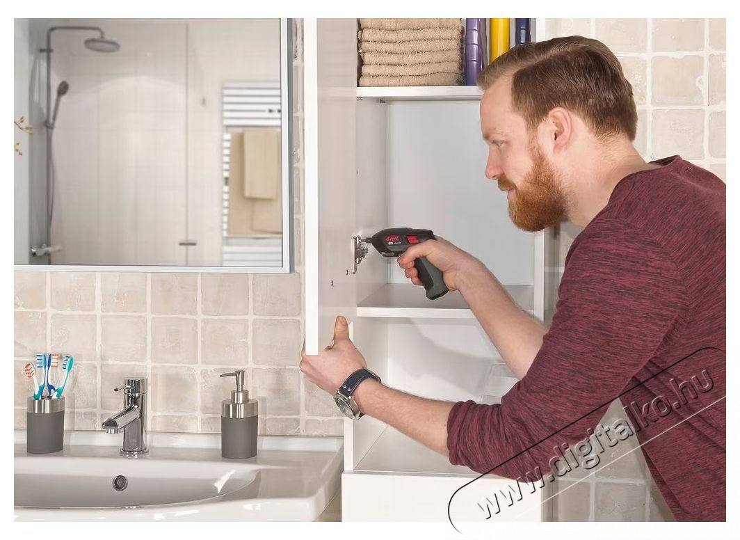 Skil F0152636AD Csavaroz&oacute;, 3.6 V, 1. Ah, Li-Ion, micro-USB, LED f&eacute;ny H&aacute;ztart&aacute;s / Otthon / K&uuml;lt&eacute;r - Szersz&aacute;m - Akkumul&aacute;toros csavarh&uacute;z&oacute; - 537295