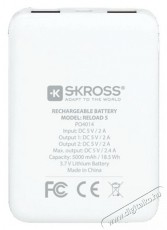 Skross Reload5 5Ah power bank USB/microUSB kábellel, két kimenettel Mobil / Kommunikáció / Smart - Powerbank / Külső akkumulátor és töltő - 404384