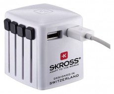 Skross WORLD USB töltő Mobil / Kommunikáció / Smart - Mobiltelefon kiegészítő / tok - Kábel / átalakító - 411648