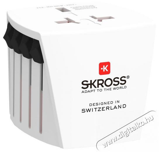 Skross MUV MICRO hálózati csatlakozó átalakító Iroda és számítástechnika - Számítógép tartozék - Hálózati kábel - 408344