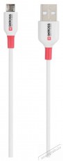 Skross MICROCABLE-120CM 1,2m USB/microUSB adat- és töltőkábel Iroda és számítástechnika - Számítógép tartozék - USB kábel - 408405