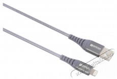 Skross USB-TO-LIGHT-200 2m USB/Lightning adat- és töltőkábel Mobil / Kommunikáció / Smart - Mobiltelefon kiegészítő / tok - Kábel / átalakító - 455098