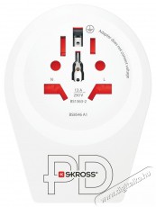 Skross 1.500290 Utazó Adapter Tv kiegészítők - Fali tartó / konzol - Kiegészítő / adapter - 496630