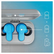 Skullcandy S2DBW-P751 DIME 2 True Wireless Bluetooth szürke-kék fülhallgató Audio-Video / Hifi / Multimédia - Fül és Fejhallgatók - Fülhallgató - 464986