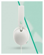 Skullcandy S6KAY-R952 Grom csontfehér vezetékes mikrofonos gyerek fejhallgató Audio-Video / Hifi / Multimédia - Fül és Fejhallgatók - Fejhallgató - 508341