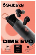 Skullcandy DIME_EVO - Black Audio-Video / Hifi / Multimédia - Fül és Fejhallgatók - Fülhallgató - 510232