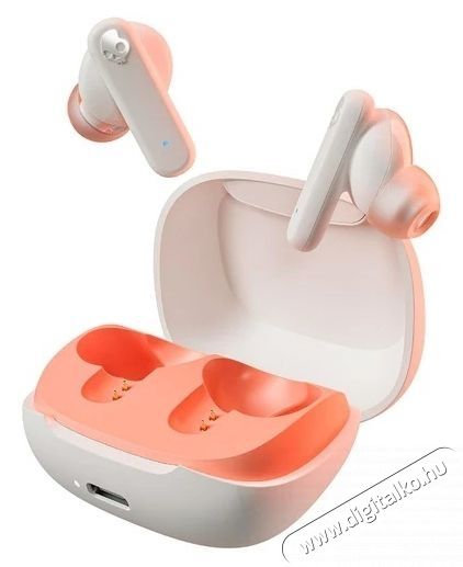 Skullcandy S2TAW-S951 Smokin Buds True Wireless Bluetooth csont/narancss&aacute;rga f&uuml;lhallgat&oacute; Audio-Video / Hifi / Multim&eacute;dia - F&uuml;l &eacute;s Fejhallgat&oacute;k - F&uuml;lhallgat&oacute; - 537579