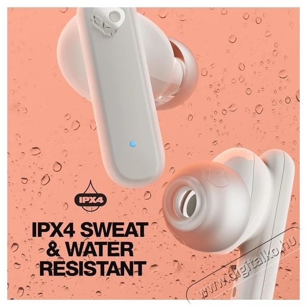 Skullcandy S2TAW-S951 Smokin Buds True Wireless Bluetooth csont/narancss&aacute;rga f&uuml;lhallgat&oacute; Audio-Video / Hifi / Multim&eacute;dia - F&uuml;l &eacute;s Fejhallgat&oacute;k - F&uuml;lhallgat&oacute; - 537579
