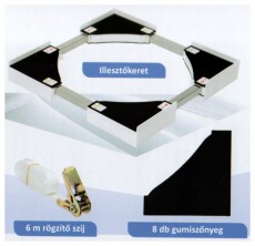 SLX SFK002 univerzális összeépítő keret Háztartás / Otthon / Kültér - Mosógép / szárítógép - Kiegészítő - 505081
