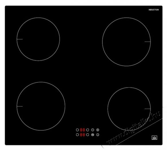 SLX 5IF-4S indukciós főzőlap Konyhai termékek - Sütő-főzőlap, tűzhely (beépíthető) - Indukciós főzőlap (beépíthető) - 526733