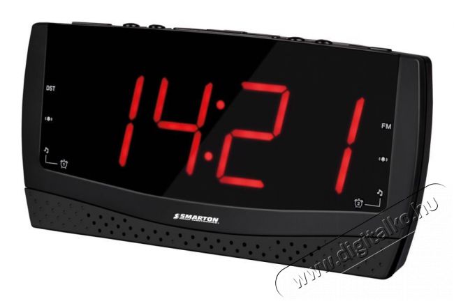 Smarton SM 910 ébresztőórás rádió Audio-Video / Hifi / Multimédia - Rádió / órás rádió - Ébresztőórás rádió - 294537