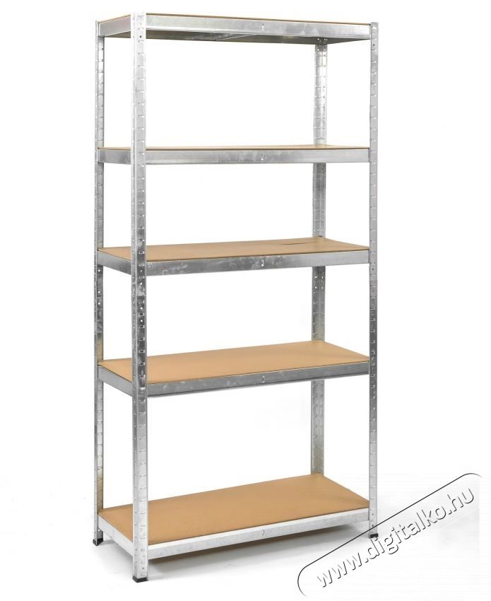 SmartStorage 954575 f&eacute;m polc, 180 x 75 x 40 cm, 5 MDF polc, 100 kg / polc H&aacute;ztart&aacute;s / Otthon / K&uuml;lt&eacute;r - Egy&eacute;b h&aacute;ztart&aacute;si term&eacute;k - 535725