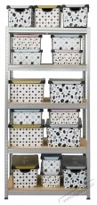SmartStorage 954575 f&eacute;m polc, 180 x 75 x 40 cm, 5 MDF polc, 100 kg / polc H&aacute;ztart&aacute;s / Otthon / K&uuml;lt&eacute;r - Egy&eacute;b h&aacute;ztart&aacute;si term&eacute;k - 535725