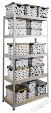 SmartStorage f&eacute;mpolc 180x90x30cm 5 db MDF polc, 175 kg/polc H&aacute;ztart&aacute;s / Otthon / K&uuml;lt&eacute;r - Egy&eacute;b h&aacute;ztart&aacute;si term&eacute;k - 535720