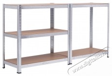 SmartStorage f&eacute;mpolc 180x90x30cm 5 db MDF polc, 175 kg/polc H&aacute;ztart&aacute;s / Otthon / K&uuml;lt&eacute;r - Egy&eacute;b h&aacute;ztart&aacute;si term&eacute;k - 535720