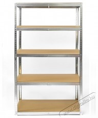 SmartStorage f&eacute;mpolc 180x100x60cm 5 db MDF polc, 250kg/polc H&aacute;ztart&aacute;s / Otthon / K&uuml;lt&eacute;r - Szersz&aacute;m - Kieg&eacute;sz&iacute;tő, tartoz&eacute;k - 535716