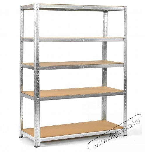 SmartStorage f&eacute;mpolc 180x120x50cm 5 db MDF polc, 175kg/polc H&aacute;ztart&aacute;s / Otthon / K&uuml;lt&eacute;r - Szersz&aacute;m - Kieg&eacute;sz&iacute;tő, tartoz&eacute;k - 535718