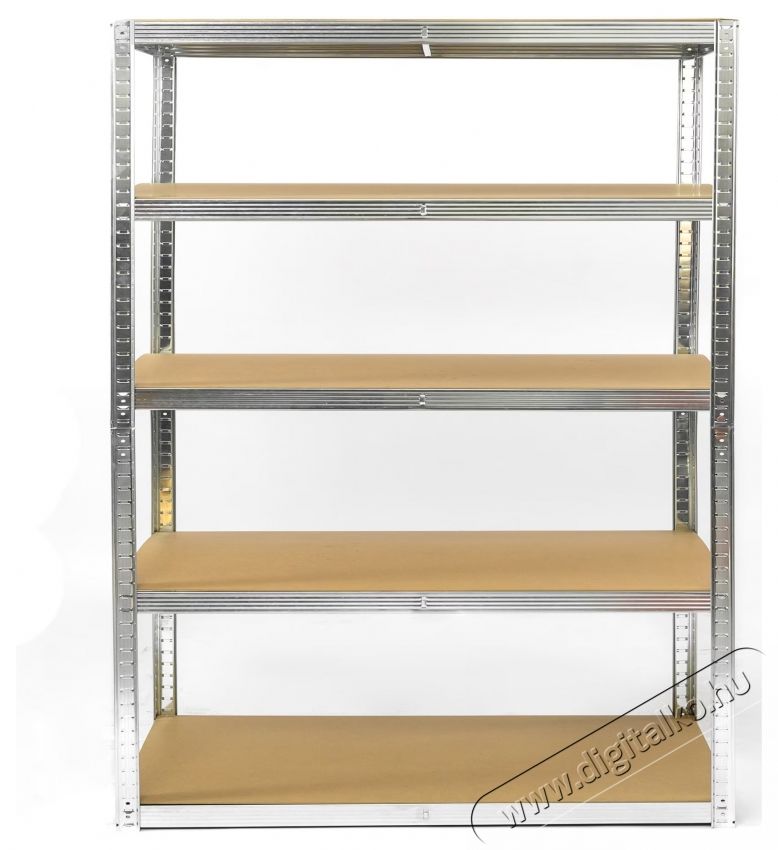 SmartStorage f&eacute;mpolc 180x120x60cm 5 db MDF polc, 250kg/polc H&aacute;ztart&aacute;s / Otthon / K&uuml;lt&eacute;r - Szersz&aacute;m - Kieg&eacute;sz&iacute;tő, tartoz&eacute;k - 535719