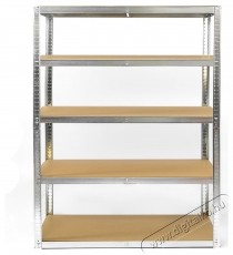 SmartStorage f&eacute;mpolc 180x120x60cm 5 db MDF polc, 250kg/polc H&aacute;ztart&aacute;s / Otthon / K&uuml;lt&eacute;r - Szersz&aacute;m - Kieg&eacute;sz&iacute;tő, tartoz&eacute;k - 535719