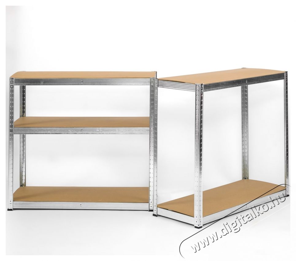 SmartStorage f&eacute;mpolc 180x90x40cm 5 db MDF polc, 175 kg/polc H&aacute;ztart&aacute;s / Otthon / K&uuml;lt&eacute;r - Szersz&aacute;m - Kieg&eacute;sz&iacute;tő, tartoz&eacute;k - 535717