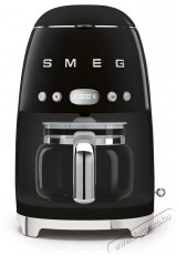 Smeg 50's Retro Style 1,4l 10 cs&eacute;sze, fekete Konyhai term&eacute;kek - K&aacute;v&eacute;főző / k&aacute;v&eacute;&ouml;rlő / kieg&eacute;sz&iacute;tő - Filteres k&aacute;v&eacute;főző - 512864