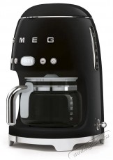 Smeg 50's Retro Style 1,4l 10 cs&eacute;sze, fekete Konyhai term&eacute;kek - K&aacute;v&eacute;főző / k&aacute;v&eacute;&ouml;rlő / kieg&eacute;sz&iacute;tő - Filteres k&aacute;v&eacute;főző - 512864