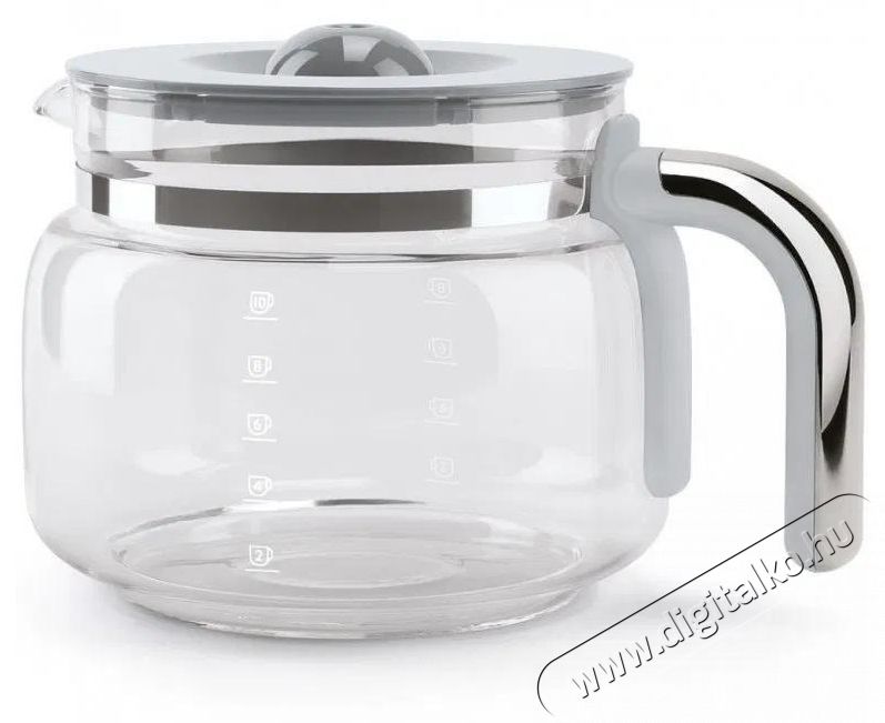 Smeg 50's Retro Style 1,4l 10 cs&eacute;sze, kr&eacute;msz&iacute;n Konyhai term&eacute;kek - K&aacute;v&eacute;főző / k&aacute;v&eacute;&ouml;rlő / kieg&eacute;sz&iacute;tő - Filteres k&aacute;v&eacute;főző - 512861