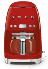 Smeg 50's Retro Style 1,4l 10 cs&eacute;sze, piros Konyhai term&eacute;kek - K&aacute;v&eacute;főző / k&aacute;v&eacute;&ouml;rlő / kieg&eacute;sz&iacute;tő - Filteres k&aacute;v&eacute;főző - 512868
