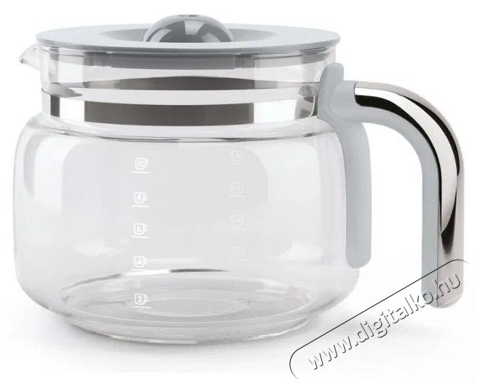 Smeg 50's Retro Style 1,4l 10 cs&eacute;sze, piros Konyhai term&eacute;kek - K&aacute;v&eacute;főző / k&aacute;v&eacute;&ouml;rlő / kieg&eacute;sz&iacute;tő - Filteres k&aacute;v&eacute;főző - 512868