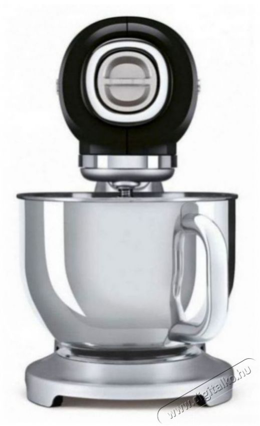 Smeg 50's Retro Style 4,8 l fekete, rozsdamentes ac&eacute;l talppal Konyhai term&eacute;kek - Konyhai kisg&eacute;p (elők&eacute;sz&iacute;t&eacute;s / feldolgoz&aacute;s) - Konyhai robotg&eacute;p - 512871