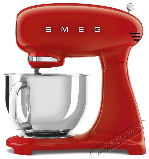 Smeg 50's Retro Style 4,8 l piros, rozsdamentes ac&eacute;l t&aacute;llal Konyhai term&eacute;kek - Konyhai kisg&eacute;p (elők&eacute;sz&iacute;t&eacute;s / feldolgoz&aacute;s) - Konyhai robotg&eacute;p - 512869