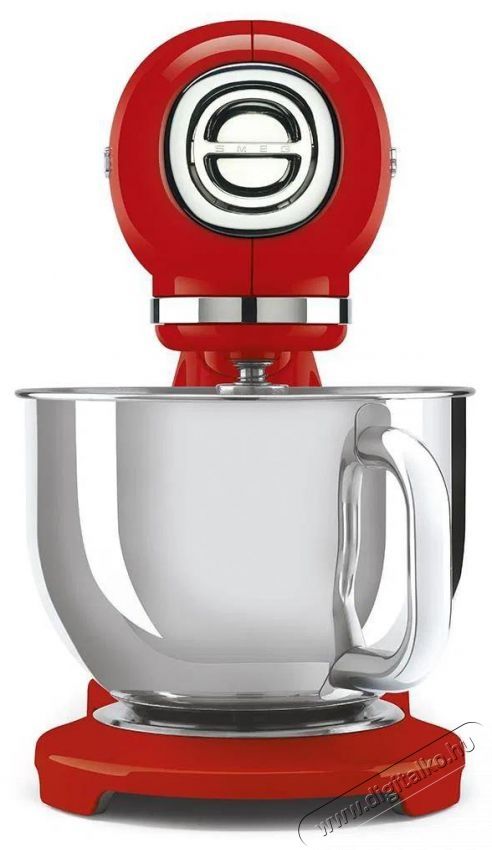Smeg 50's Retro Style 4,8 l piros, rozsdamentes ac&eacute;l t&aacute;llal Konyhai term&eacute;kek - Konyhai kisg&eacute;p (elők&eacute;sz&iacute;t&eacute;s / feldolgoz&aacute;s) - Konyhai robotg&eacute;p - 512869