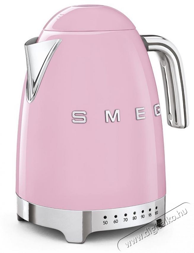 Smeg 50's Retro Style 1,7 l LED kijelző r&oacute;zsasz&iacute;n Konyhai term&eacute;kek - V&iacute;zforral&oacute; / teafőző - 513250