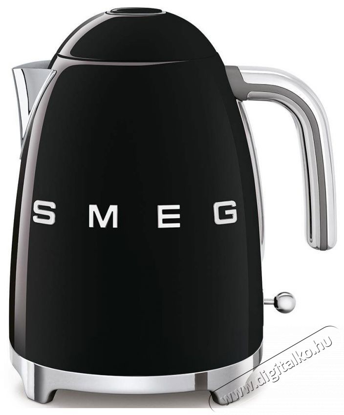 Smeg 50's Retro Style 1,7l fekete Konyhai term&eacute;kek - V&iacute;zforral&oacute; / teafőző - 513225