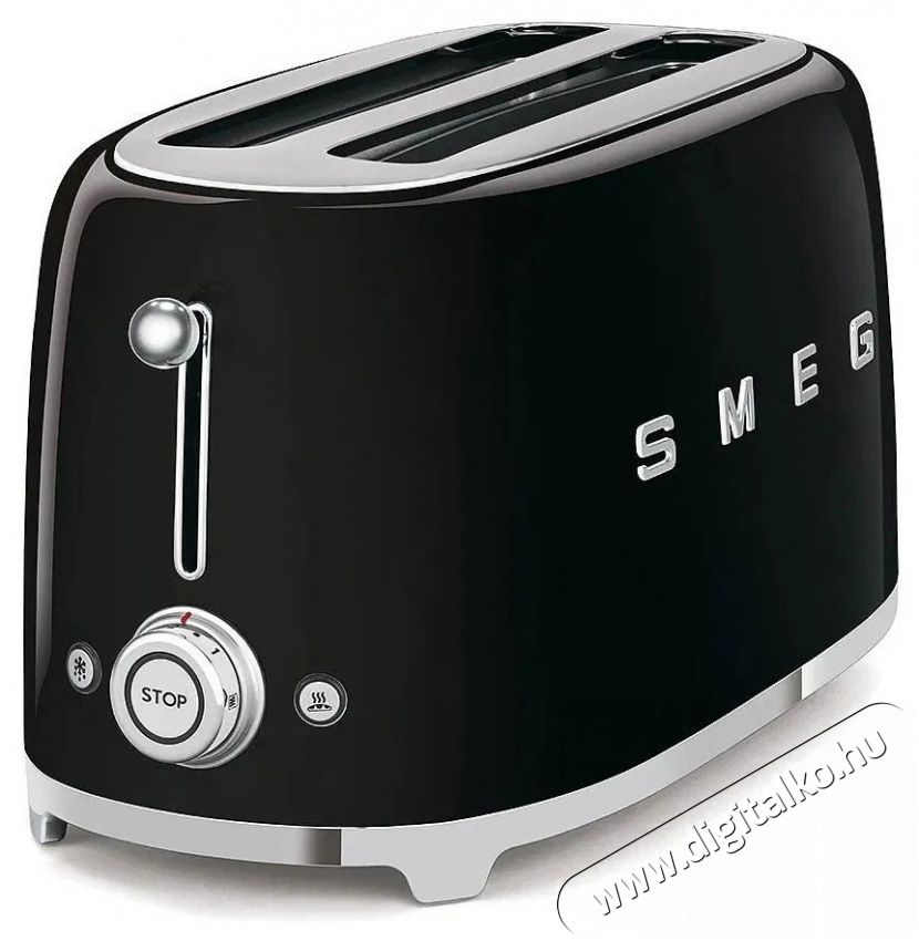 Smeg 50-es &eacute;vek Retro Style 4x2, fekete, 950W Konyhai kisg&eacute;p (s&uuml;t&eacute;s / főz&eacute;s / hűt&eacute;s / &eacute;telk&eacute;sz&iacute;t&eacute;s) Konyhai term&eacute;kek - Konyhai kisg&eacute;p (s&uuml;t&eacute;s / főz&eacute;s / hűt&eacute;s / &eacute;telk&eacute;sz&iacute;t&eacute;s) - Keny&eacute;rpir&iacute;t&oacute; - 520637